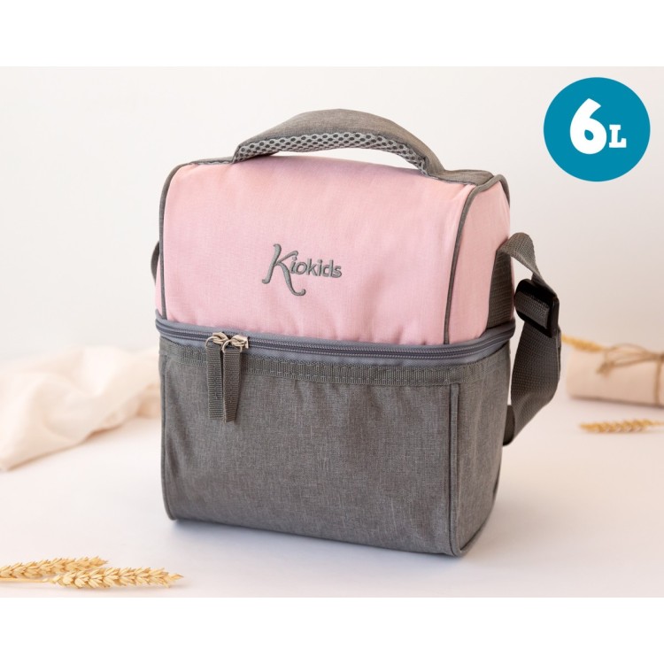 Borsa termica merenda rosa