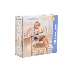 KIKKABOO BOOSTER SEAT PAPPO GREY