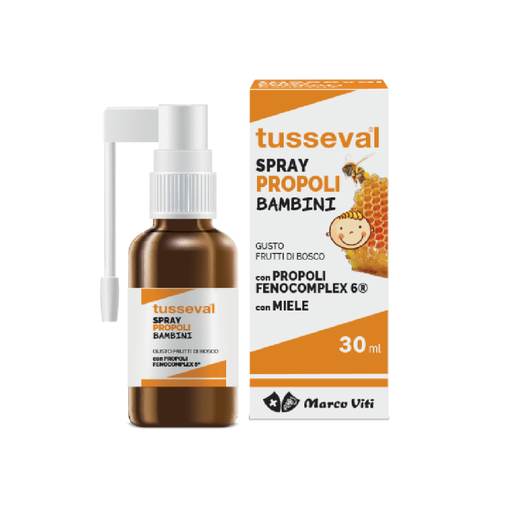 Tusseval spray gola Propoli Bambini