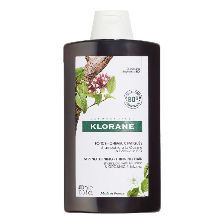 KLORANE Shampoo Chinina e Stella Alpina BIO