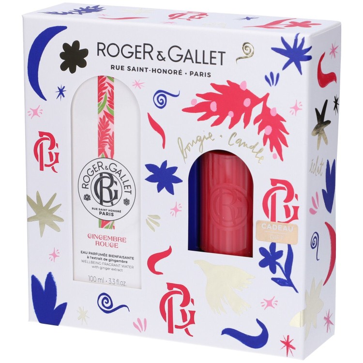 Roger&Gallet Cofanetto Regalo Zenzero Eau De Toilette + Candela in Omaggio