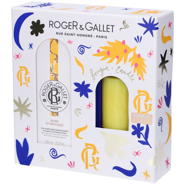 Roger&Gallet Cofanetto Regalo Acqua Profumata + Candela in Omaggio