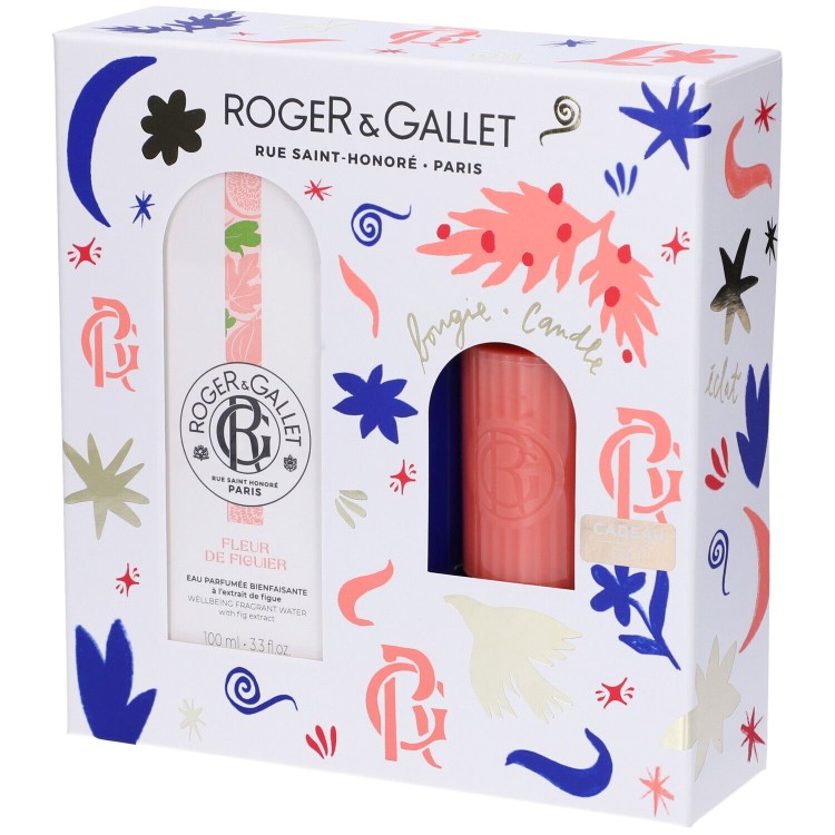 Roger&Gallet Cofanetto Regalo Fiori di Fico Eau De Toilette + Candela in Omaggio